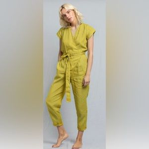 NotPerfect Linen long sleeved thick linen jumper